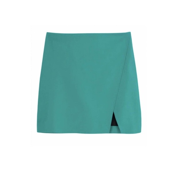 A.L.C. Rylee Crepe Mini Skirt Jade Size 6 NWT - Picture 6 of 10